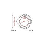 Couronne jt sprockets acier pas 520 49 dents - pour aprilia moto 6. 5 9