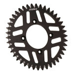 Couronne rfx pro trials en aluminium anodis� noir d44 / 520 pour trial