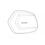 Couvercle aluminium shad pour valise latérale sh35 (gauche) Couvercle aluminium shad pour valise latérale sh35 (gauche)