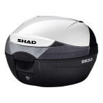 Couvercle blanc pour top case shad sh 33
