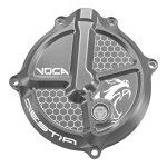 Couvercle de carter d embrayage voca racing gris derbi euro 3 / 4