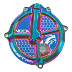 Couvercle de carter d embrayage voca racing n�ochrome derbi euro 3 /