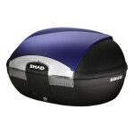Couvercle top case shad sh45 bleu