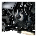 Couvre carter moteur r&g racing noir kawasaki z 500 24 - 25