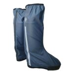 Couvre chaussures pluie v�lo tucano urbano hydrostretch uose bleu fon