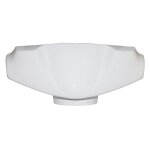Couvre guidon 1tek origine blanc brillant peugeot vivacity 1998 - 07