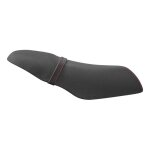 Couvre selle piaggio zip 2t h2o 2006> noire / couture rouge (antid�ra