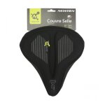 Couvre selle v�lo newton gel m�moire de forme noir (230x245mm)