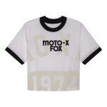 Crop top fox racing w circa 74 ringer white - xs Crop top fox racing w circa 74 ringer white - xs