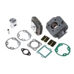 Cylindre piston athena mbk booster 50 90 - 94 - avec culasse Cylindre piston athena mbk booster 50 90 - 94 - avec culasse
