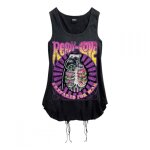 D�bardeur femme lethal treat ready for love noir / violet / jaune - s