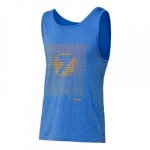D�bardeur top seven acid rain tank blue heather - m