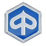 D�co logo autocollant (piaggio 33mm blanc) 655368 commun � toute la