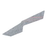 D�co - logo de plaque phare gauche 2h002734 pour derbi 50 senda sm limi