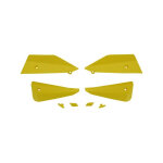 D�flecteurs additionnels prot�ge - mains barkbusters jaune
