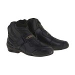 Demi - bottes femme alpinestars stella smx - 1 r noir / or - 36