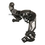 Dérailleur arrière vtt 8v à chape longue noir compatible shimano Dérailleur arrière vtt 8v à chape longue noir compatible shimano