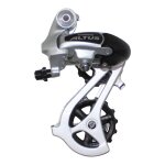 Drailleur arrire vtt shimano altus 7 / 8v  chape courte argent