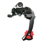 Dérailleur arrière vtt tz 7 / 8v à chape longue noir à visser Dérailleur arrière vtt tz 7 / 8v à chape longue noir à visser