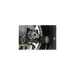 Diabolos de bras oscillant r&g racing noir sur platine kawasaki z 800