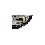 Diabolos de bras oscillant r&g racing noir sur platine suzuki gsx - r 75