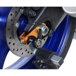 Diabolos de bras oscillant r&g racing noir sur platine yamaha yzf - r6 0