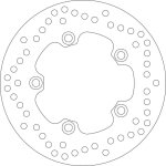 Disque de frein arri�re sbs 5108