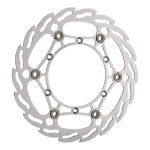 Disque de frein avant flottant flamme noir moto - master � 270mm pour k