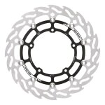 Disque de frein avant gauche moto - master flame flottant �320 mm yamah