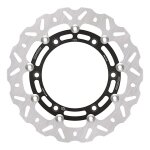Disque de frein avant moto - master nitro route �300 mm honda cbf 500 9