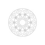 Disque de frein avant sbs 5077