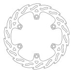 Disque de frein fixe moto master flame à 276 mm honda vf 1000 r / f 84 - Disque de frein fixe moto master flame à 276 mm honda vf 1000 r / f 84 -