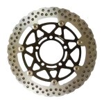 Disque de frein mtx disc brake flottant wave � 300 mm avant gauche /