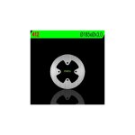 Disque de frein ng brake disc d. 185 fixe avant gauche - 412