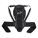 Dorsale alpinestars nucleon kr - 1 noir / blanc - xs