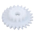 Double pignon plastique pour minarelli am6, intermediaire 13 / 24 dents