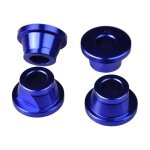 Douilles pontet de guidon scar kawasaki 250 kx 19 - 21 bleu (4 pi�ces)