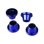 Douilles pontet de guidon scar yamaha 250 yz - f 14 - 21 bleu (4 pi�ces)