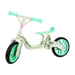 Draisienne 12  fille polisport blanc / bleu clair