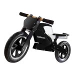 Draisienne bois kiddimoto superbike noir / blanc