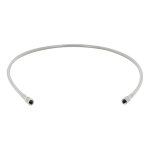 Durite goodridge 600 mm avec raccords pr� - sertis gaine transparente