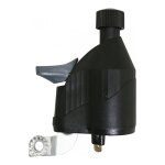 Dynamo marwi galet nylon 6v / 3w noir (montage c�t� gauche)