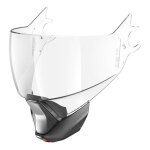 Ecran casque shark evojet clair ar / ab + mentonni�re anthracite