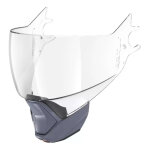 Ecran casque shark evojet clair ar / ab + mentonni�re gris graphique br