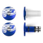 Embouts de guidons bleu s3 end 5 � 14mm