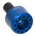 Embouts de guidon cnc racing boing bleus