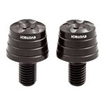 Embouts de guidon evotech noirs suzuki gsx - r 1000 17 - 20