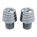 Embouts de guidon evotech titanes kawasaki zx - 6r 636 13 - 16