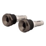 Embouts de guidon highsider akron - ls titane mat