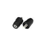 Embouts de guidon highsider kawasaki m8 noirs